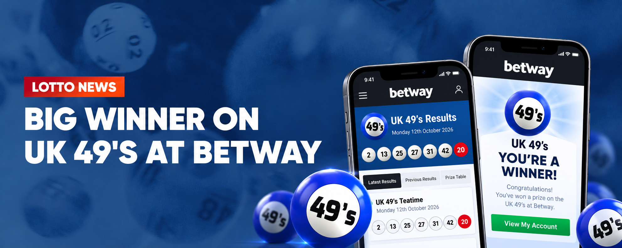 R3.3 Million UK 49s Win at Betway
