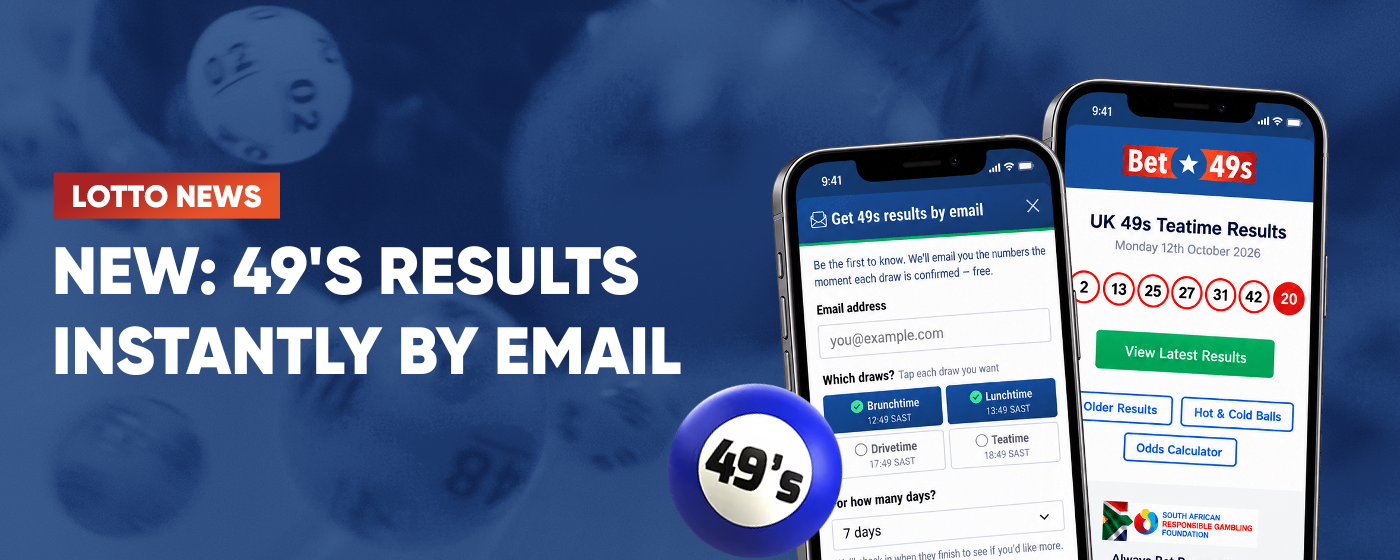 49s Results Email Alerts
