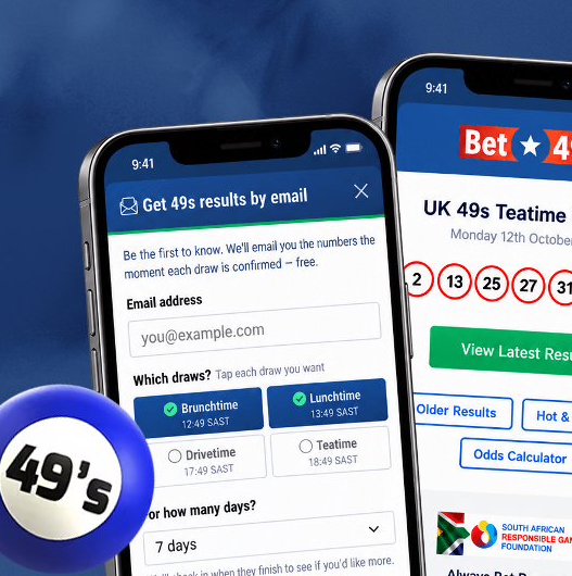 49s Results Email Alerts